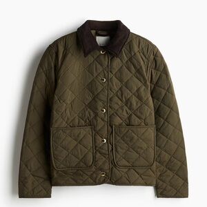 H&M Olive Quilted Women's Jacket